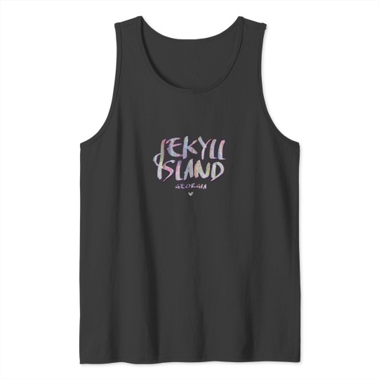 Discover Jekyll Island Georgia Jekyll Island GA Watercolor Tank Tops
