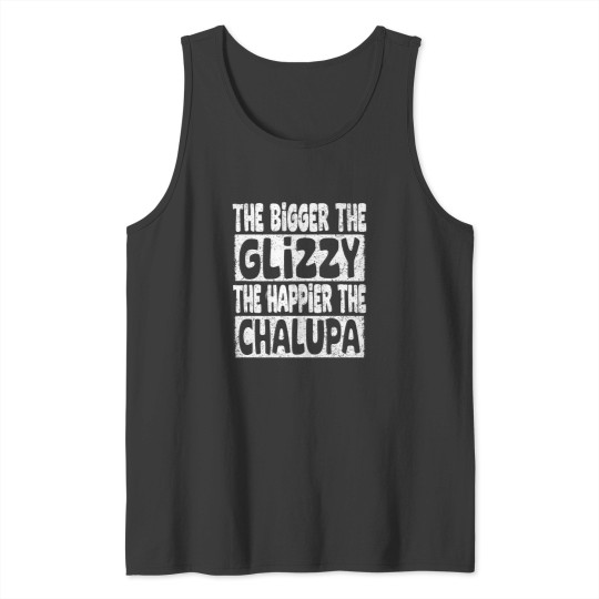 Discover The Bigger the Glizzy, the Happier the Chalupa: Hot Dog Feast Tank Tops
