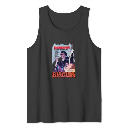 Discover Blacula Exclusive Poster Halloween T-Shirt Tank Tops