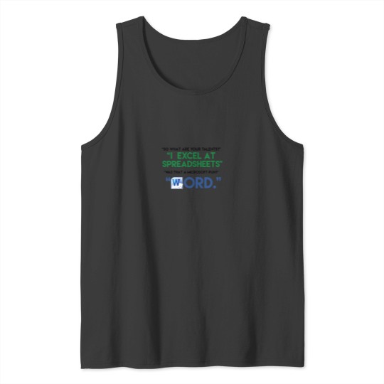 Discover Word Tank Tops