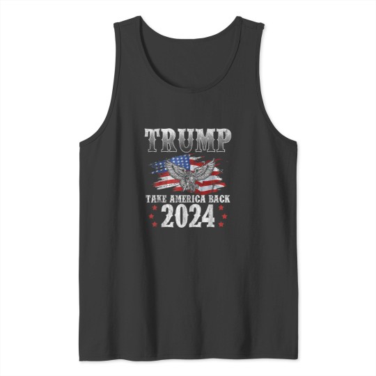 Discover Trump Take America Back 2024 T-Shirt Tank Tops