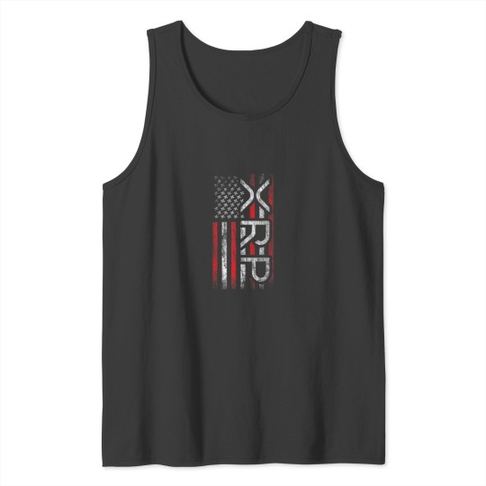 Discover XRP Cryptocurrency American Flag Tank Tops