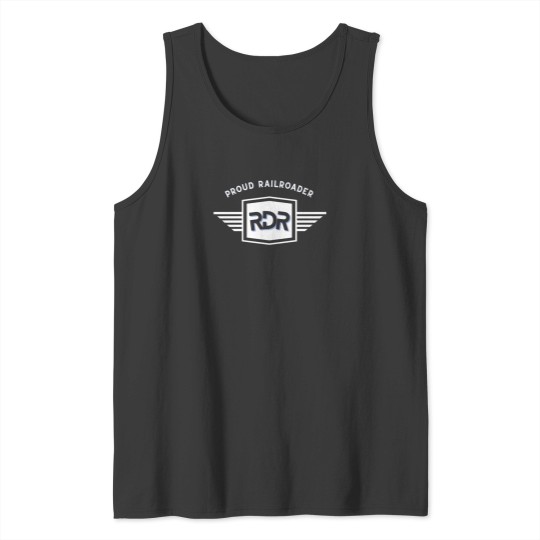 Discover Railway Railroader logo Classic Tank Tops