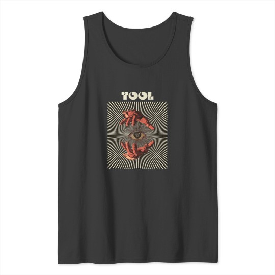 Discover Hand Eyes Tool Tank Tops