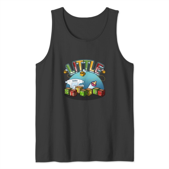 Discover Little Stinker ABDL AGePLAY ABDL adult baby blocks Diapers Bottle Bees Tank Tops