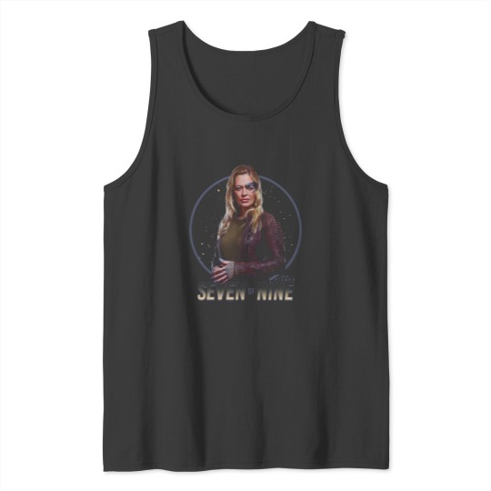 Discover Star Treks Picard Seven Of Nine Vintages Portrait Tank Tops