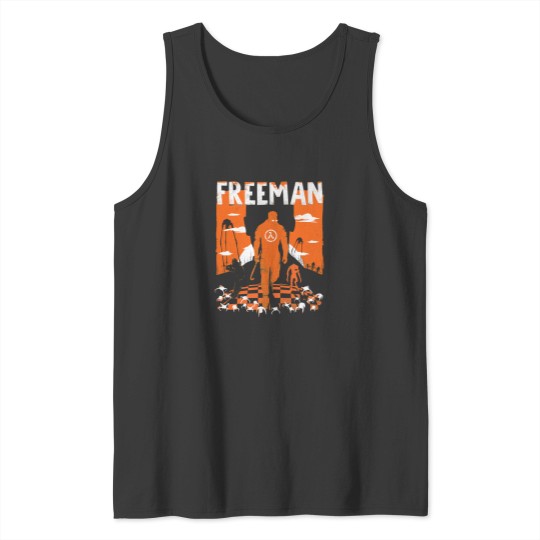 Discover The Freeman - Half Life Shirt Halflife Tank Tops