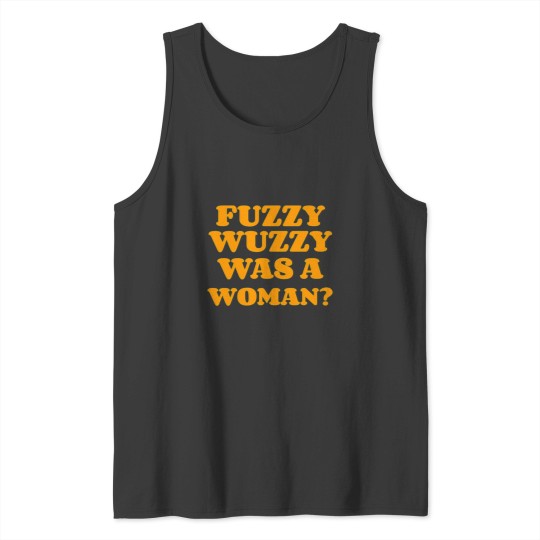 Discover Fuzzy Wuzzy Was A Woman STARBOY (WIZKID) Tank Tops