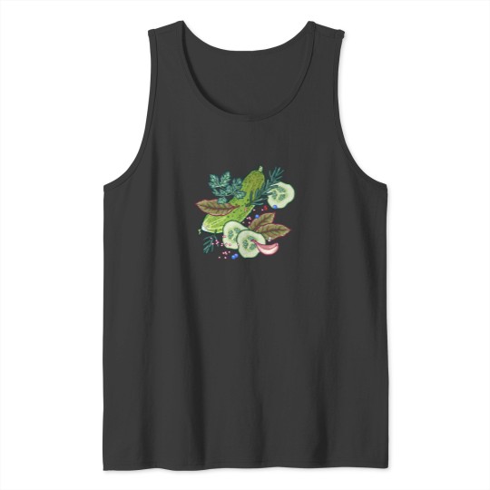 Discover Happy Pickling Tank Tops