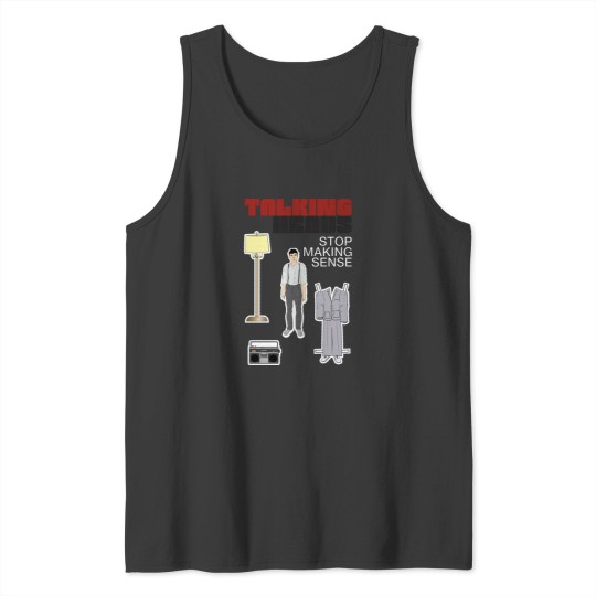 Discover Talking Heads Stop Making Sense David Byrne Paper Doll T-Shirt Tank Tops