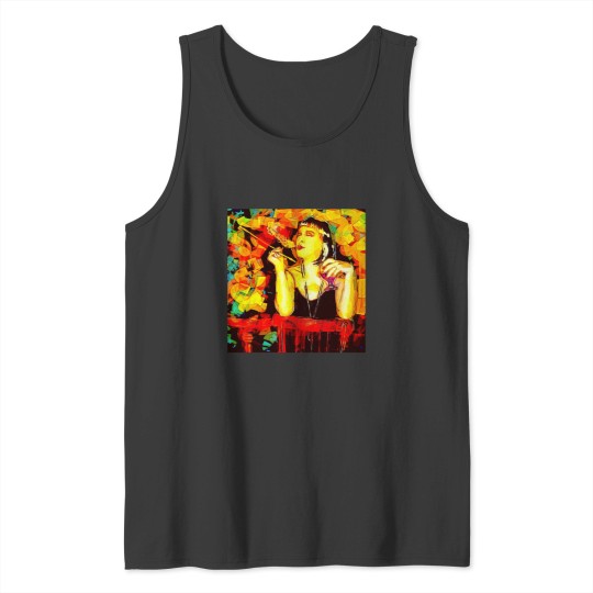Discover Woman and wines Young witch quote Tank Tops