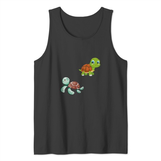 Discover Space Turtles Baby Tank Tops