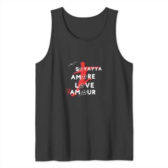 Discover football (soccer) Tank Tops