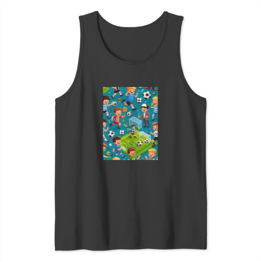 Discover Football Tank Tops