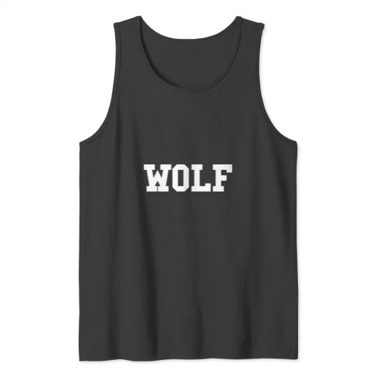Discover WOLF- Wolf of All Streets s Tank Tops