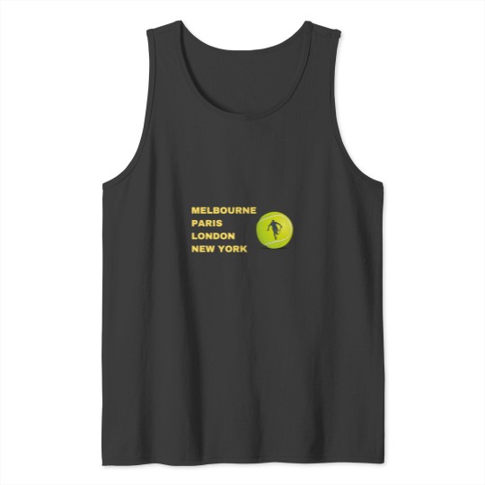 Discover Tennis Game Championship Cities Tank Tops