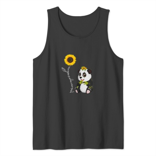 Discover You Are My Sunshine Panda Bear Tank Tops