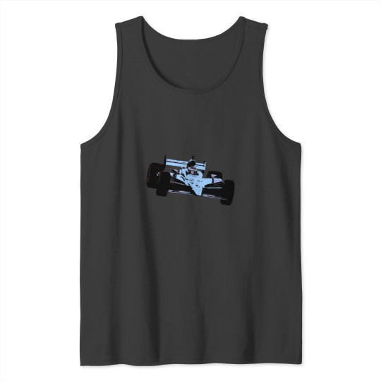 Discover indy car blue Tank Tops