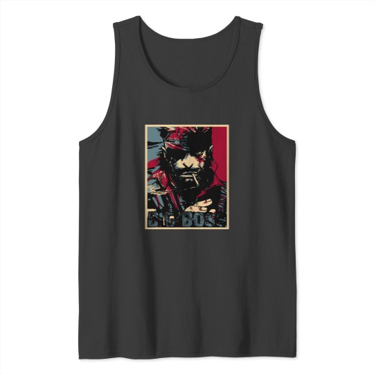 Discover Metal Gear Solid Big Boss T-Shirt Tank Tops