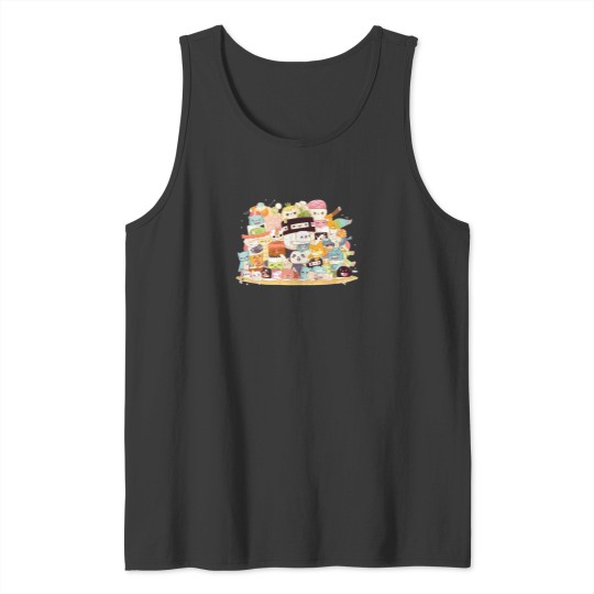 Discover Sushi Lover Tank Tops