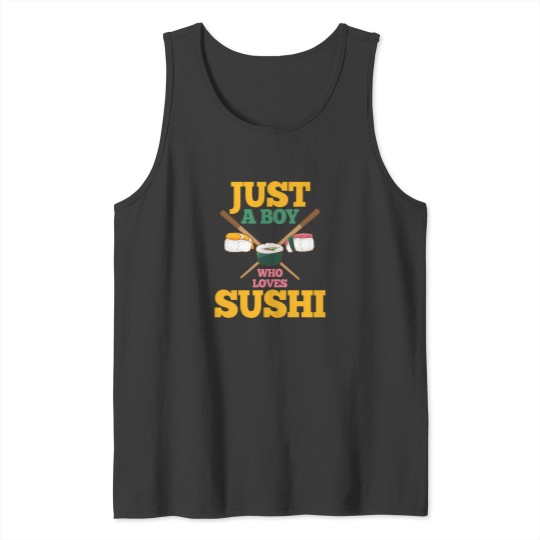 Discover Sushi Japanese Sushi Lover Otaku 1 Tank Tops