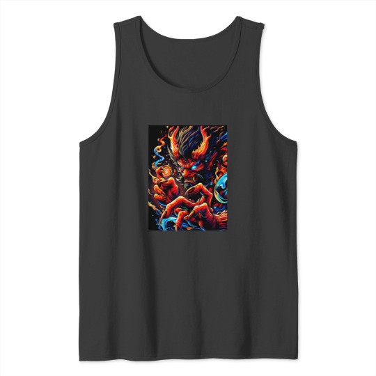 Discover fires monster Tank Tops