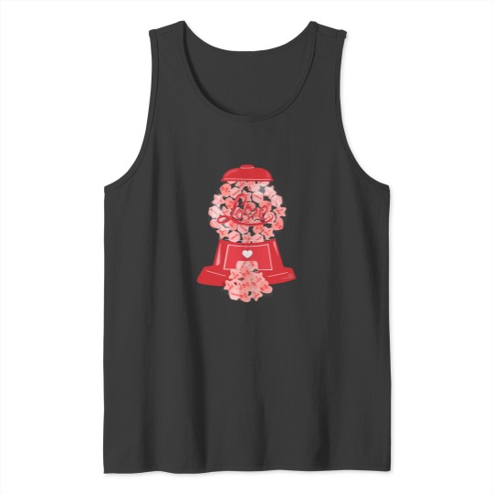 Discover Valentines Day Women Men Cute Love Heart Valentines Day Tank Tops