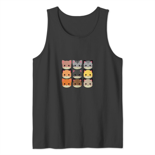 Discover Suspicious Cats Tank Tops