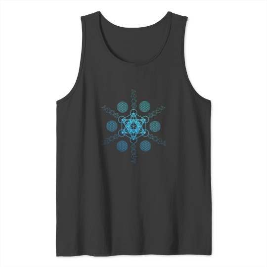 Discover Metatron's Cube Platonic Solids Essential Tank Tops