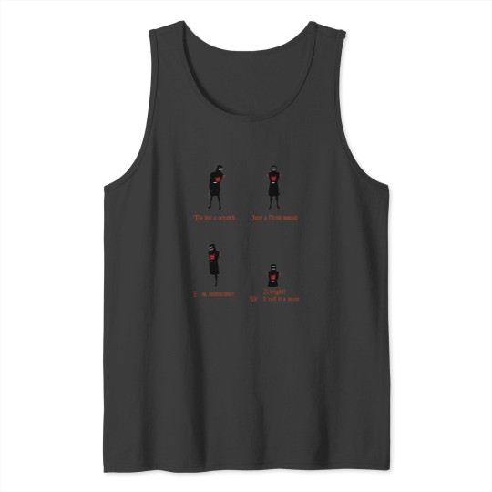 Discover Depreciation of Black Knight Tank Tops