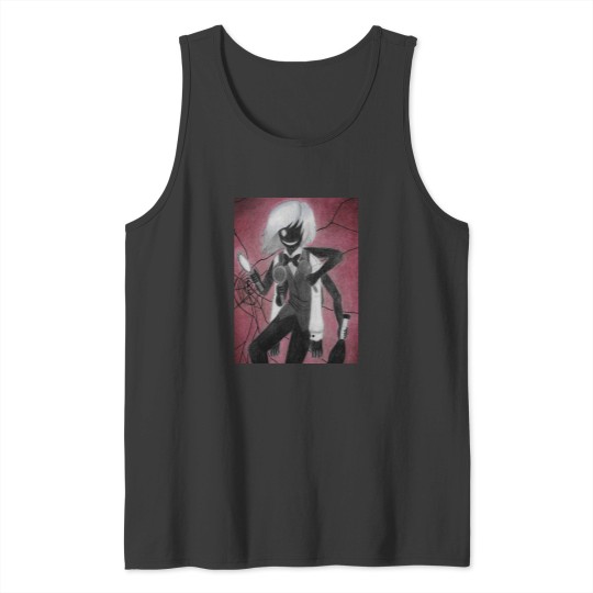 Discover feat. YOHIOloid - The Distortionist Sticker Tank Tops
