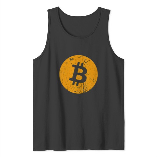 Discover Bitcoins symbol Tank Tops