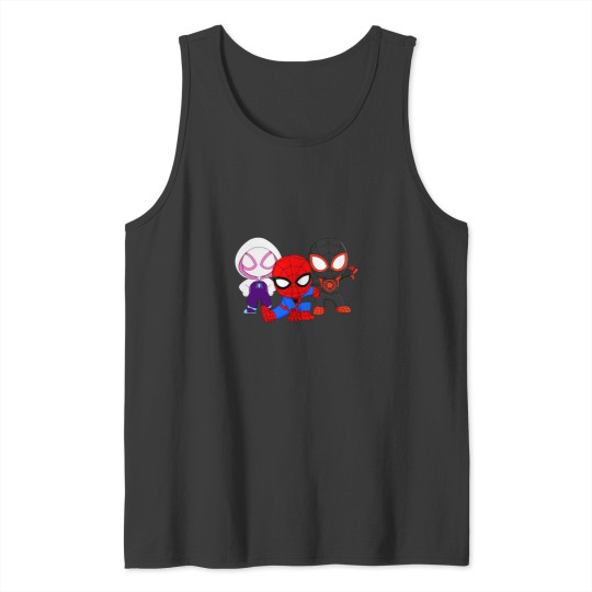 Discover Cute spiders friends spider ghosts girl cute baby spidey black amazing friends cartoon ghosts Tank Tops