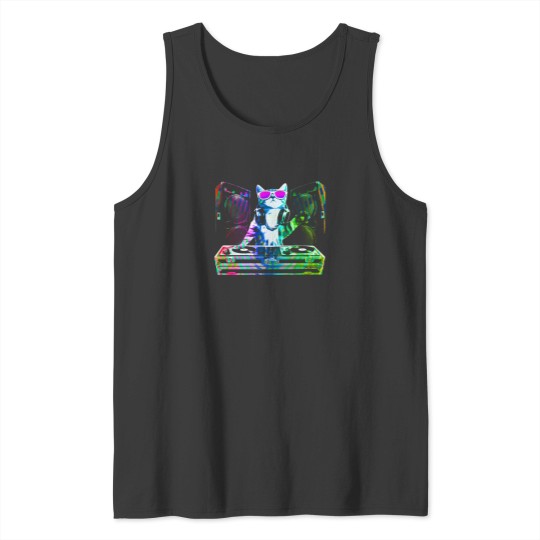 Discover House Cat That Dj Kitty Tank Tops