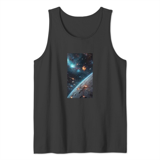 Discover Space Storm Tank Tops