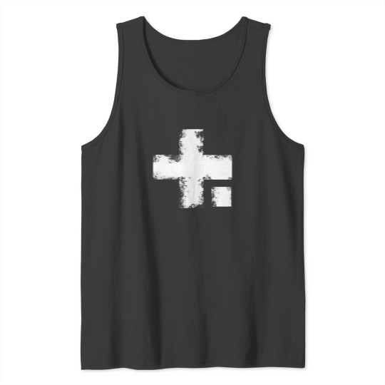 Discover Glt Cross Symbol Tank Tops