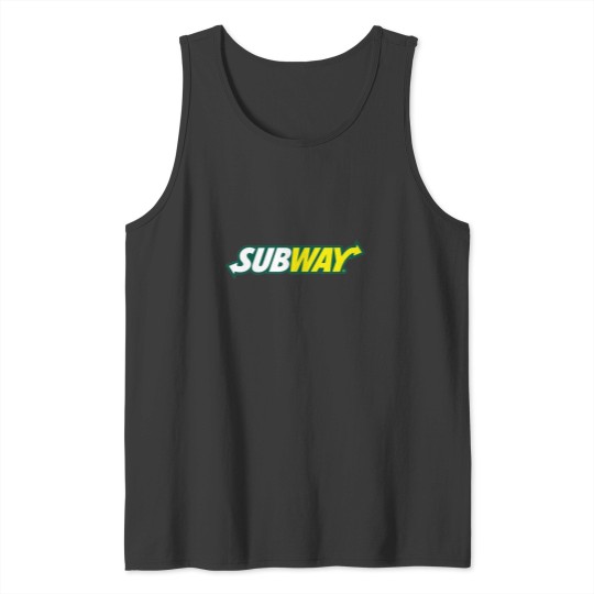 Discover subway logo Tank Tops