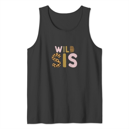 Discover Wild One Sis two wild birthday outfit Zoo Birthda Tank Tops