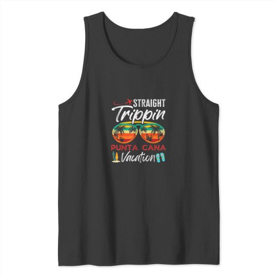 Discover Straight Trippin Punta Cana Couples Family Vacati Tank Tops