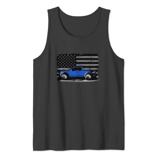 Discover American Rapture 4x4 Pickup Truck in Blue Tank Tops