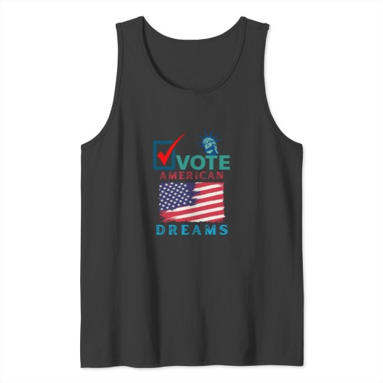 Discover VOTE SAVE DEMOCRACY Active(5) Tank Tops