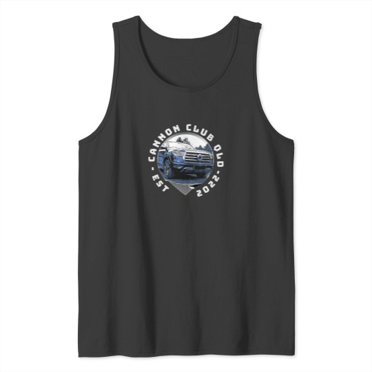 Discover Cannon Blue Tank Tops