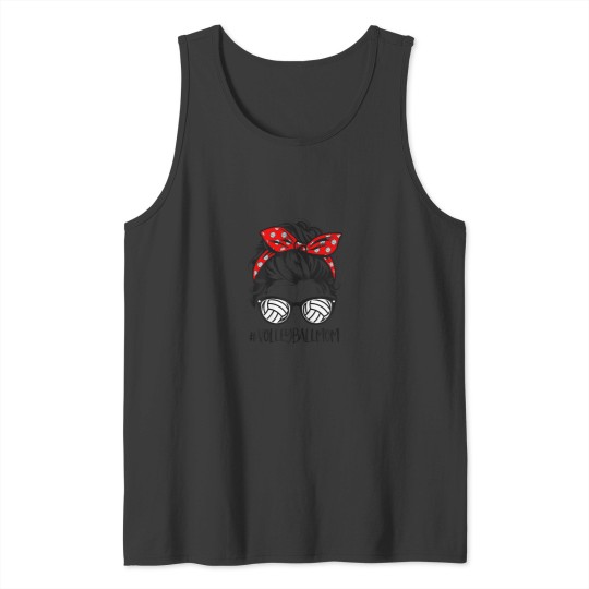 Discover Volleyball Mom Volleyball Lover Mothers Day Messy Tank Tops