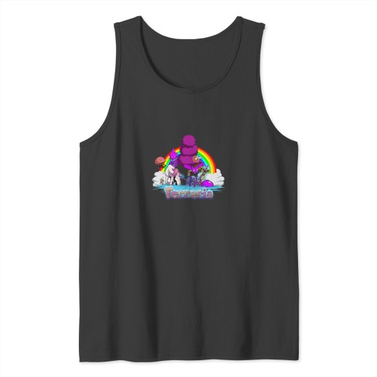 Discover Terraria Hallowed Ground Tank Tops