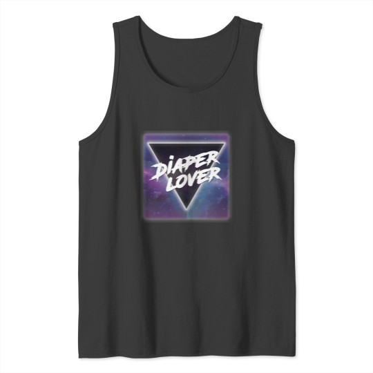 Discover Diaper Lover space Tank Tops