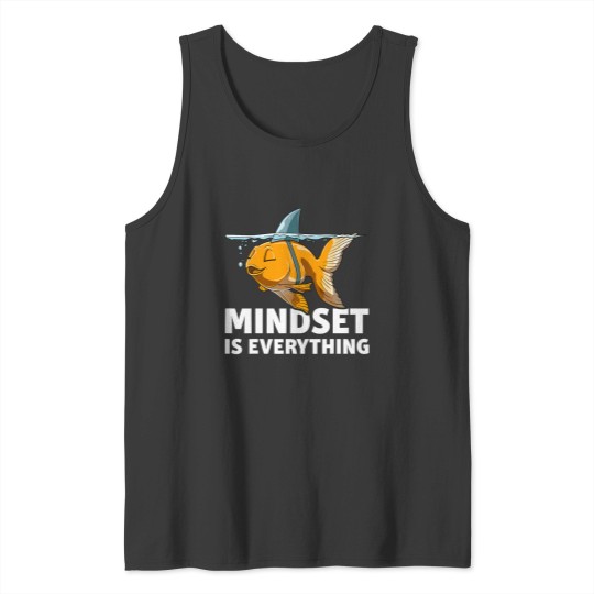 Discover Goldfish with Shark Fin Tank Top