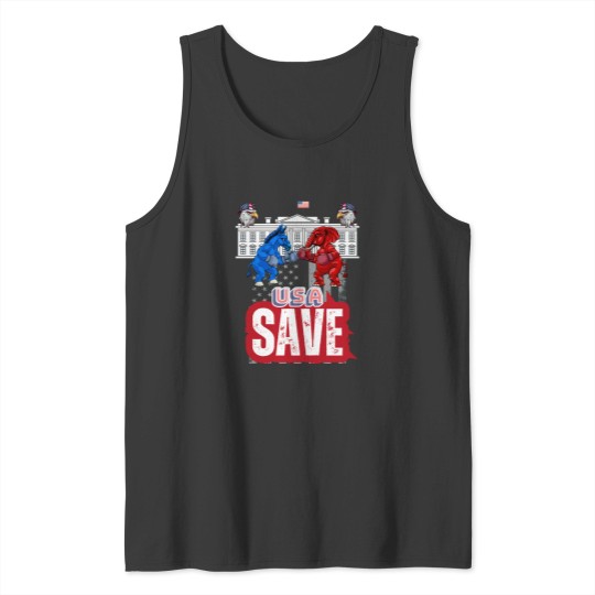 Discover VOTE SAVE DEMOCRACY Active(4) Tank Tops