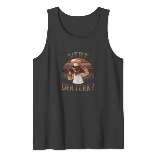 Discover moustache chef Active moustache chef Active Tank Tops