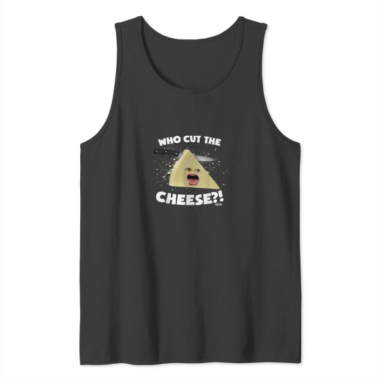 Discover Who Cut the Cheese Food Pun Joke Tank Tops