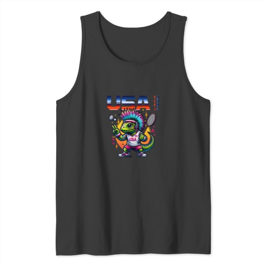 Discover Atomicc Iguana Supporting The Home Team Tank Tops